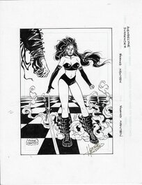 Hoang Nguyen - Avengelyne Series 2 #151 Surrender - Original Illustration