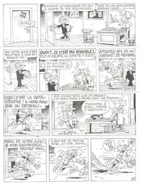 Paul Deliège - Bobo le quota - Planche originale