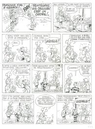 Paul Deliège - Bobo le quota - Planche originale