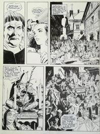 Paul Gillon - Notre Dame de Paris - Planche originale