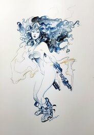 Azpiri - Lorna - Illustration originale