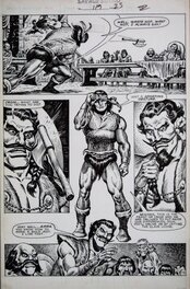 Ernie Chan - Conan - savage sword pl 19 - Planche originale