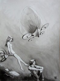 Josselin Paris - Utopia - Original Illustration