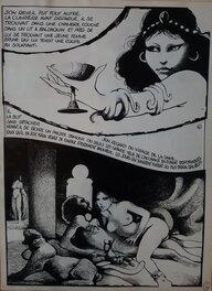 Edmond Baudoin - Le puits de Brocéliande  Pl. n°6 - Comic Strip