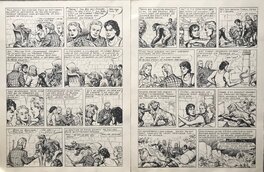 Bob Dan - Tarou pl 24 et 31 - Planche originale