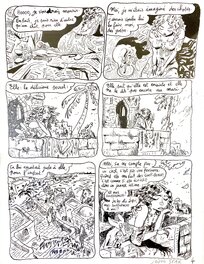 Joann Sfar - Le Chat du Rabbin - T6 - Planche originale