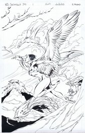 Original Illustration - Wildstorm Swimsuit '97 #1 p5 : Local motion