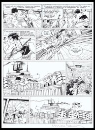 Largo Winch - Planche originale