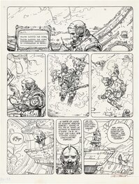 Enki Bilal - Exterminateur 17 - Planche originale