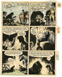 Planche originale - Jerry Spring - Lune d' Argent (t.3 pl.17)