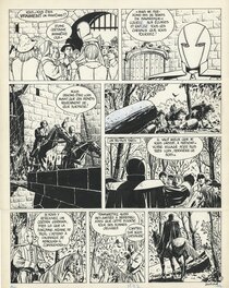 André Juillard - Masquerouge, Tome 1, Planche Originale 12 - Planche originale