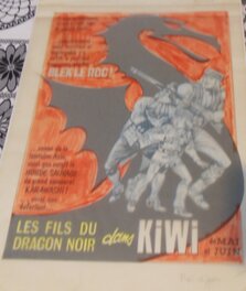 Illustration DES FILS DU DRAGON NOIR ANNONCENT DANS KIWI Illustration DES FILS DU DRAGON NOIR ANNONCENT DANS KIWI