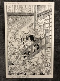 Stan Sakai - Stan Sakai , Usagi Yojimbo cover nr.121 - Original Cover