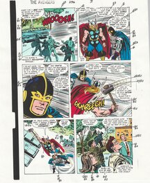 Max Scheele - Avengers 296 p3 - Original art