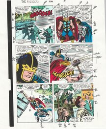 Avengers - Mise en couleur