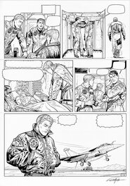 Gil Formosa - Buck Danny - Planche originale