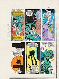 Bob Sharen - The incredible Hulk 290 p2 - Œuvre originale
