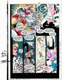 Joe Rosas - X-Men Clandestine 2 p 32 - Original art