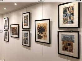 Dans le contexte de l’expo pour mieux se rendre compte de la taille Dans le contexte de l’expo pour mieux se rendre compte de la taille