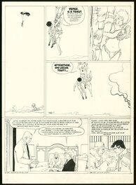 William Vance - XIII - Spads - Planche originale