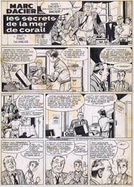 Eddy Paape - Marc Dacier / Flip Flink - les secrets de la mer de coral - Planche originale