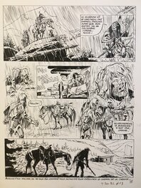 Derib - Buddy Longway - L'ennemi (t.2, pl.17) - Planche originale