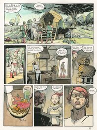 Merwan - Merwan - Mécanique Celeste - Planche originale