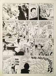 Frank Le Gall - Le Gall "Spirou vu par… Les Marais du Temps" Planche 44 - Planche originale