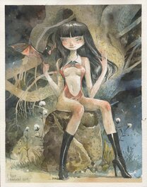 Tony Sandoval - Tony Sandoval - Vampirella - Illustration originale