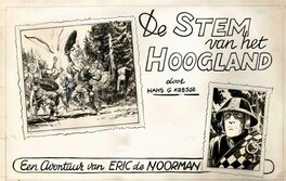 Hans Kresse - Eric de Noorman V26 - De Stem van het Hoogland - cover - Original Cover
