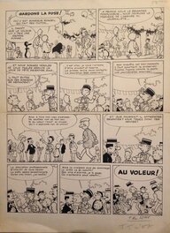 Greg - Zig et Puce et Alfred - Planche originale