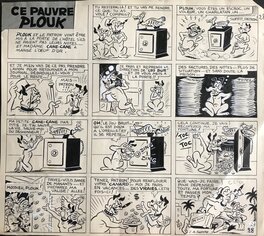 Rob-Vel - Ce pauvre Plouk pl 28 - Planche originale