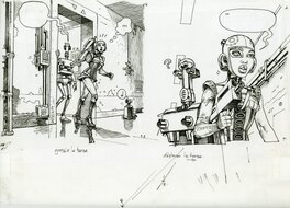 Fred Beltran - Nathanaëlle, Planche 52, Strip 1 - Original art