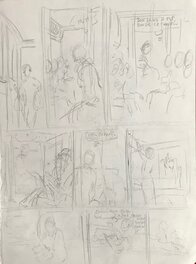Planche crayonnée au verso Planche crayonnée au verso