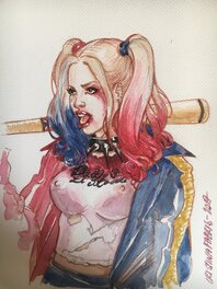 Cristina Fabris - Harleyquinn - Illustration originale