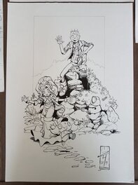 Ralf van der Hoeven - Troltrol - Original Illustration