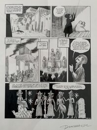 Frantz Duchazeau - Gilgamesh - Planche originale