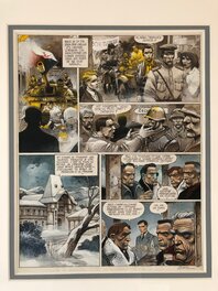 Enki Bilal - Enki Bilal, Partie de chasse - Planche originale