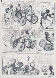 Judith Vanistendael - Originele tekening Leentje en Sofie - Planche originale