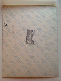 4Ème Plat de La Couverture Originale de Lord DUNSANY avec Le Tampon Robot avec © NICOLLET 85 4Ème Plat de La Couverture Originale de Lord DUNSANY avec Le Tampon Robot avec © NICOLLET 85