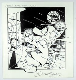 Daan Jippes - Donald Duck Albumcover - Couverture originale