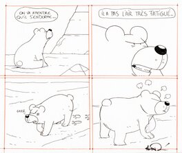 thomas priou - Les cadeaux d'Axel - Comic Strip
