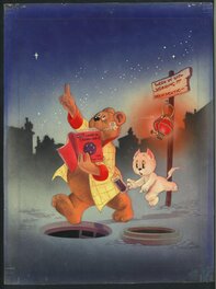 Marten Toonder - Tom Poes Weekblad - 1e jaargang - cover - Original Cover