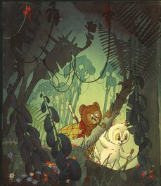 Marten Toonder - Unpublished Indonesian bookcover - Original Cover