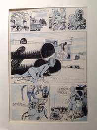 Robert Gigi - Gigi Scarlett Dream 1 Planche 1 du Chapitre 5 Planche Originale Album BD Éo 1967 Losfeld - Planche originale