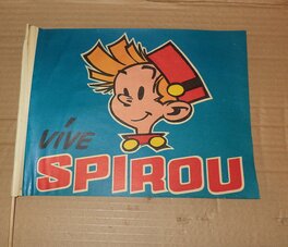 Un autre fanion dessiné par Franquin.