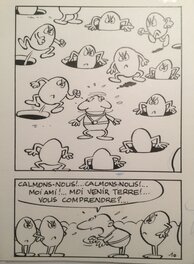 Francis - Le Robinson du Cosmos - Planche originale