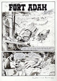 Massimo Pesce - Fort Adam - Zagor n°598 (Bonelli) - Planche originale