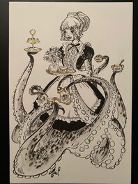 Alice Picard - Inktober 2016 - Illustration originale