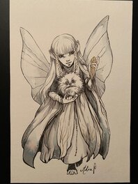 Alice Picard - Inktober 2016 - Original Illustration